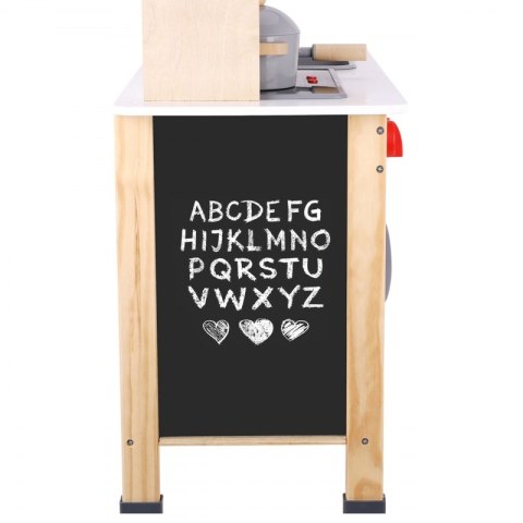 TOOKY TOY Duża Drewniana Kuchnia dla Dzieci 10 el. FSC TOOKY TOY Duża Drewniana Kuchnia dla Dzieci 10 el. FSC