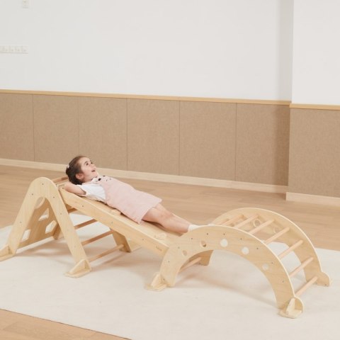 VIGA Drewniana Zjeżdżalnia Prosta Ścianka Wspinaczkowa VIGA Drewniana Zjeżdżalnia Prosta Ścianka Wspinaczkowa