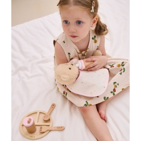 VIGA PolarB Drewniany Zestaw do Karmienia Lalki Torba - z Butelką i Śliniaczkiem VIGA PolarB Drewniany Zestaw do Karmienia Lalki Torba - z Butelką i Śliniaczkiem