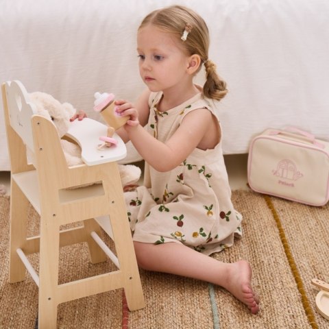VIGA PolarB Drewniany Zestaw do Karmienia Lalki Torba - z Butelką i Śliniaczkiem VIGA PolarB Drewniany Zestaw do Karmienia Lalki Torba - z Butelką i Śliniaczkiem