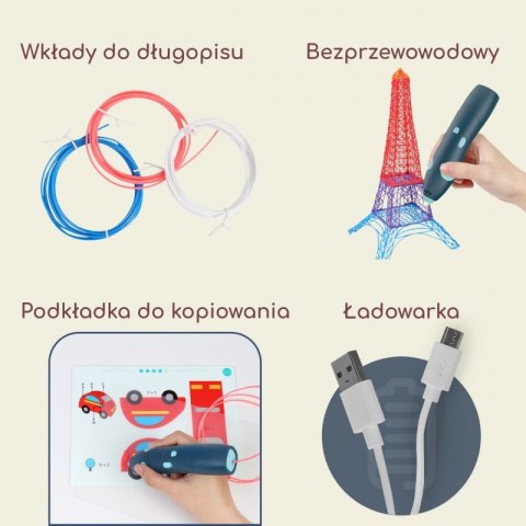 WOOPIE 3D Drukarka-Długopis Pen Bezpieczny Wkłady Usb WOOPIE 3D Drukarka-Długopis Pen Bezpieczny Wkłady Usb