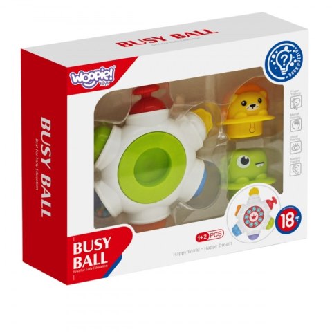 WOOPIE BABY Kosmiczna Rakieta Aktywności - Edukacyjna Kostka Sensoryczna 18m+ WOOPIE BABY Kosmiczna Rakieta Aktywności - Edukacyjna Kostka Sensoryczna 18m+