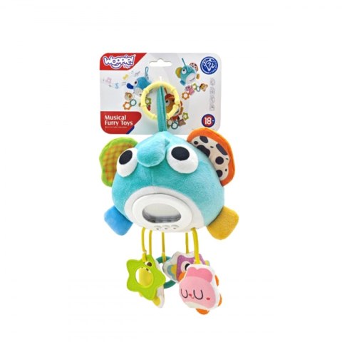 WOOPIE Baby Pluszowy Słonik Maskotka Interaktywna Przytulanka Muzyczna z Zawieszkami i Gryzakami WOOPIE Baby Pluszowy Słonik Maskotka Interaktywna Przytulanka Muzyczna z Zawieszkami i Gryzakami