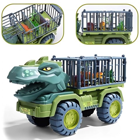 WOOPIE Ciężarówka Dinozaur Transporter Figurki WOOPIE Ciężarówka Dinozaur Transporter Figurki