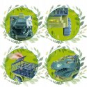 WOOPIE Ciężarówka Dinozaur Transporter Figurki WOOPIE Ciężarówka Dinozaur Transporter Figurki