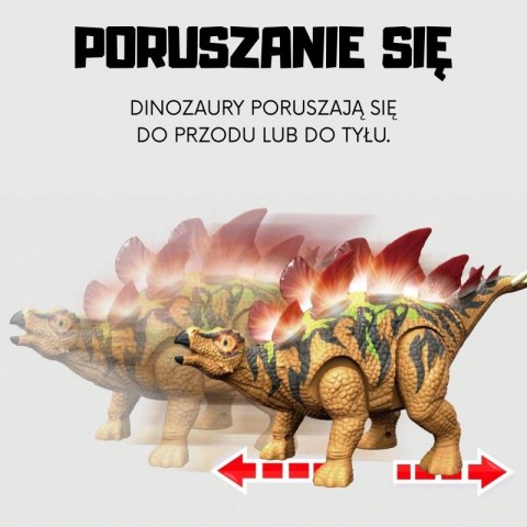 WOOPIE Dinozaur Zdalnie Sterowany RC Robot Stegozaur WOOPIE Dinozaur Zdalnie Sterowany RC Robot Stegozaur