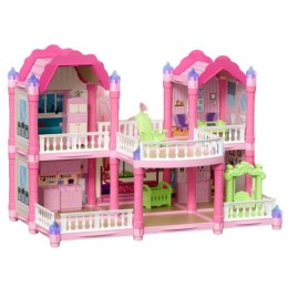 WOOPIE Domek Dla Lalek Willa Ogrodowa 156el.
