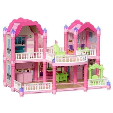 WOOPIE Domek Dla Lalek Willa Ogrodowa 156el. WOOPIE Domek Dla Lalek Willa Ogrodowa 156el.