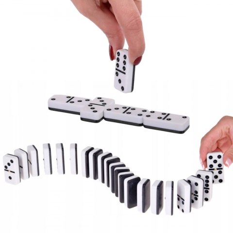 WOOPIE Domino Klasyczna Gra Logiczna 28 Kostek WOOPIE Domino Klasyczna Gra Logiczna 28 Kostek