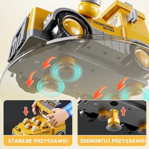 WOOPIE Gra Zręcznościowa Uderz Młotkiem Wbijak Plac Budowy z Akcesoriami WOOPIE Gra Zręcznościowa Uderz Młotkiem Wbijak Plac Budowy z Akcesoriami