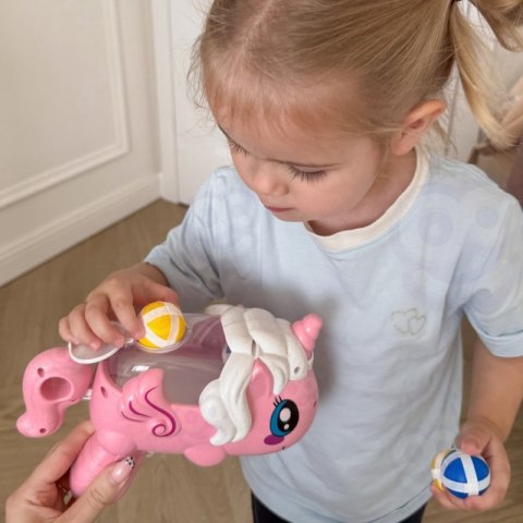 WOOPIE Gra Zręcznościowa w Rzutki na Rzepy Zestaw 2w1 Tarcza Wyrzutnia Jednorożec WOOPIE Gra Zręcznościowa w Rzutki na Rzepy Zestaw 2w1 Tarcza Wyrzutnia Jednorożec