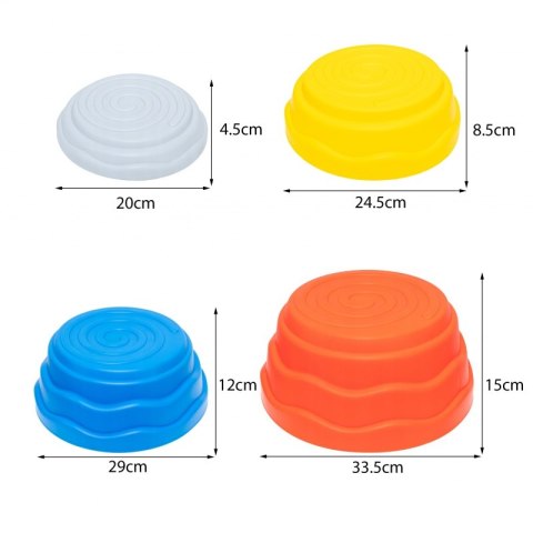 WOOPIE Kamienie Balansujące Sensoryczne Trening Równowagi 5 szt WOOPIE Kamienie Balansujące Sensoryczne Trening Równowagi 5 szt