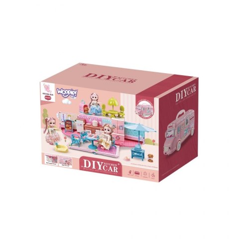 WOOPIE Kamper 2w1 Domek XXL Zestaw dla Lalek WOOPIE Kamper 2w1 Domek XXL Zestaw dla Lalek