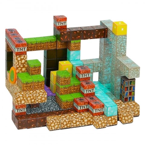 WOOPIE Klocki Magnetyczne Konstrukcyjne Sześciany 3D Zestaw Edukacyjny 63 el. WOOPIE Klocki Magnetyczne Konstrukcyjne Sześciany 3D Zestaw Edukacyjny 63 el.