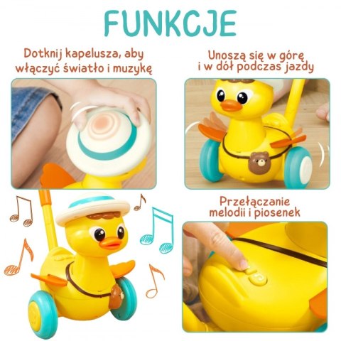 WOOPIE Pchacz na Kijku Kaczuszka Efekty Dźwiękowe i Świetlne