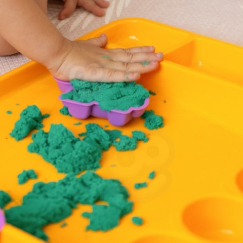 WOOPIE Piasek Kinetyczny 1,2 kg Zestaw XL ZOO Stolik z Foremkami WOOPIE Piasek Kinetyczny 1,2 kg Zestaw XL ZOO Stolik z Foremkami