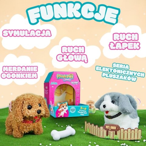 WOOPIE Piesek Interaktywny Pluszak z Kością Pudel Husky WOOPIE Piesek Interaktywny Pluszak z Kością Pudel Husky