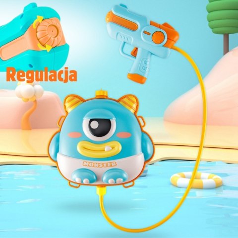 WOOPIE Pistolet na Wodę z Plecakiem UFO MONSTER - Pojemność 2,1 l WOOPIE Pistolet na Wodę z Plecakiem UFO MONSTER - Pojemność 2,1 l