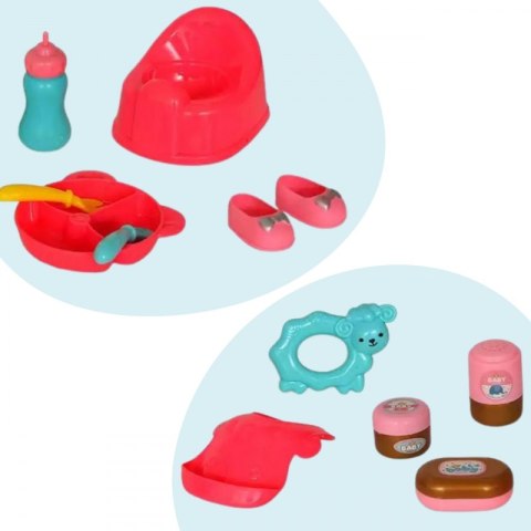 WOOPIE ROYAL Lalka Bobas 36 cm Syrenka Interaktywna Zestaw XXL Opiekunka 18w1 WOOPIE ROYAL Lalka Bobas 36 cm Syrenka Interaktywna Zestaw XXL Opiekunka 18w1