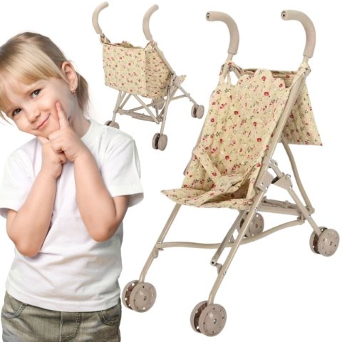 WOOPIE ROYAL Wózek dla Lalek Spacerówka Vintage Rose WOOPIE ROYAL Wózek dla Lalek Spacerówka Vintage Rose