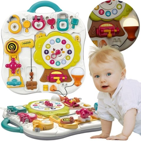 WOOPIE Tablica Montessori Manipulacyjna Sensoryczna Interaktywna dla Malucha WOOPIE Tablica Montessori Manipulacyjna Sensoryczna Interaktywna dla Malucha