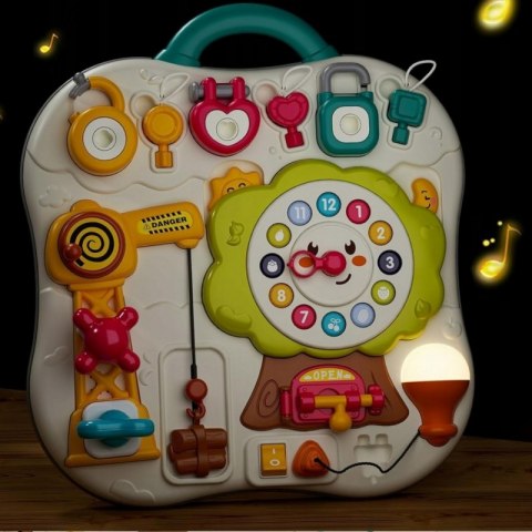 WOOPIE Tablica Montessori Manipulacyjna Sensoryczna Interaktywna dla Malucha WOOPIE Tablica Montessori Manipulacyjna Sensoryczna Interaktywna dla Malucha