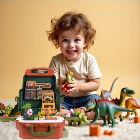 WOOPIE Walizka Dinosaur World - Edukacyjny Zestaw Odkrywcy Dinozaurów WOOPIE Walizka Dinosaur World - Edukacyjny Zestaw Odkrywcy Dinozaurów