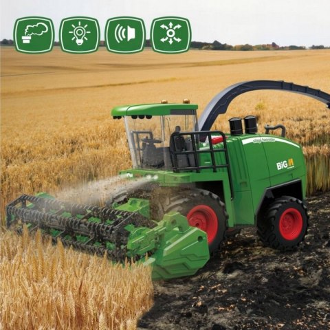 WOOPIE Zdalnie Sterowany Kombajn Rolniczy 1:24 z Efektami Dźwięku, Światła i Dymu WOOPIE Zdalnie Sterowany Kombajn Rolniczy 1:24 z Efektami Dźwięku, Światła i Dymu
