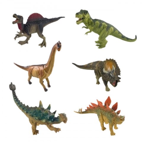 WOOPIE Zestaw Figurek Dinozaurów 6 Sztuk T-Rex WOOPIE Zestaw Figurek Dinozaurów 6 Sztuk T-Rex