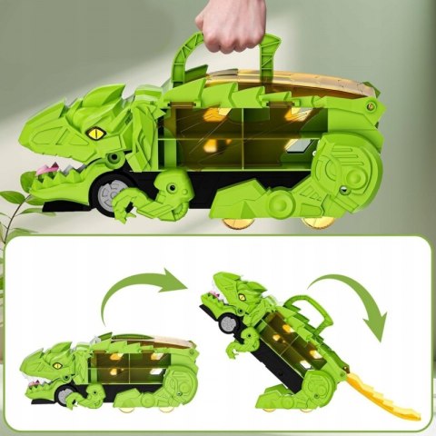 WOOPIE Zestaw Pojazdów Tor Dinozaur Pożeracz 13el. WOOPIE Zestaw Pojazdów Tor Dinozaur Pożeracz 13el.