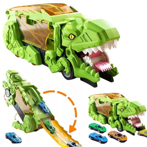 WOOPIE Zestaw Pojazdów Tor Dinozaur Pożeracz 13el. WOOPIE Zestaw Pojazdów Tor Dinozaur Pożeracz 13el.