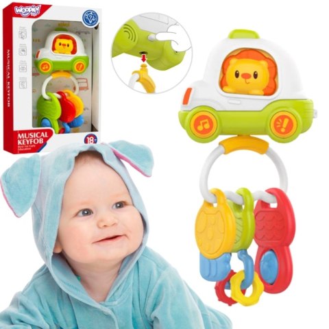 Woopie Baby Zabawka Interaktywna Pilot Samochodzik z Kluczykami Grzechotka Gryzak Woopie Baby Zabawka Interaktywna Pilot Samochodzik z Kluczykami Grzechotka Gryzak
