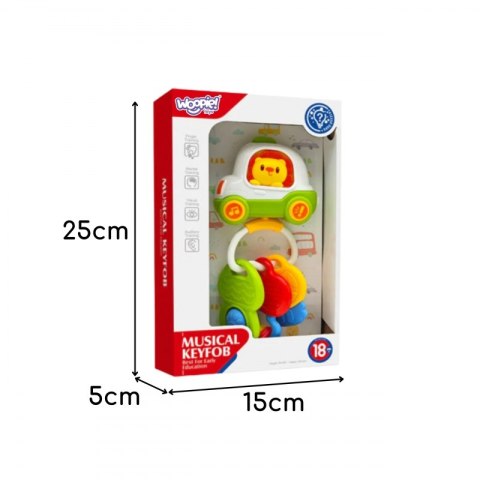 Woopie Baby Zabawka Interaktywna Pilot Samochodzik z Kluczykami Grzechotka Gryzak Woopie Baby Zabawka Interaktywna Pilot Samochodzik z Kluczykami Grzechotka Gryzak