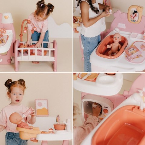 SMOBY Baby Nurse Elektroniczny Kącik Opiekunki SMOBY Baby Nurse Elektroniczny Kącik Opiekunki