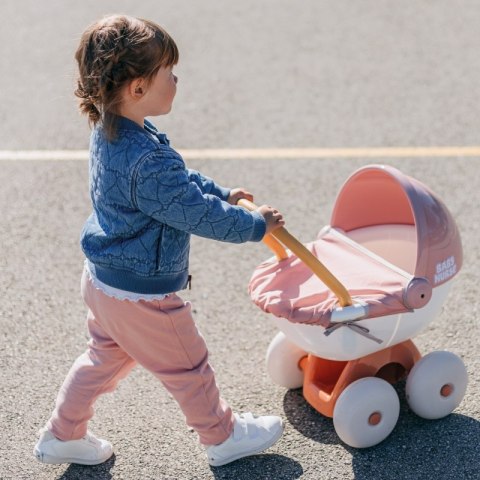 SMOBY Baby Nurse Wózek Głęboki z Plastikowym Daszkiem SMOBY Baby Nurse Wózek Głęboki z Plastikowym Daszkiem