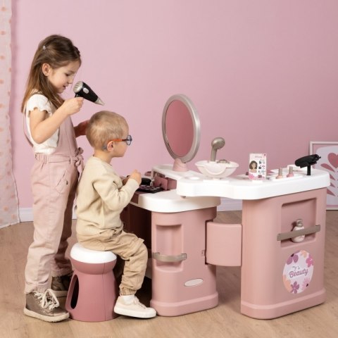 SMOBY Centrum małej stylistki BEAUTY + 26 akcesoria Fryzjer i kosmetyczka SMOBY Centrum małej stylistki BEAUTY + 26 akcesoria Fryzjer i kosmetyczka
