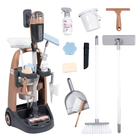 SMOBY Rowenta Wózek do Sprzątania z Odkurzaczem SMOBY Rowenta Wózek do Sprzątania z Odkurzaczem