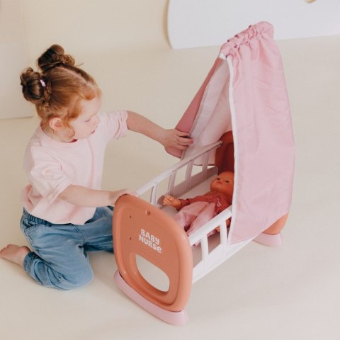 Smoby Baby Nurse Kołyska z Baldachimem Smoby Baby Nurse Kołyska z Baldachimem