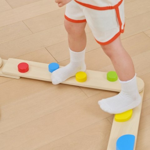 VIGA Drewniana Równoważnia Modułowa Tor Ścieżka Sensoryczna VIGA Drewniana Równoważnia Modułowa Tor Ścieżka Sensoryczna