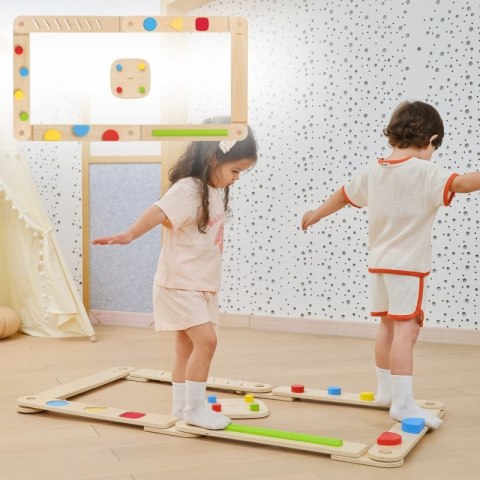 VIGA Drewniana Równoważnia Modułowa Tor Ścieżka Sensoryczna VIGA Drewniana Równoważnia Modułowa Tor Ścieżka Sensoryczna