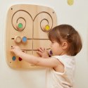VIGA Drewniana Tablica Manipulacyjna Sensoryczna Labirynt Dotknij i Dopasuj VIGA Drewniana Tablica Manipulacyjna Sensoryczna Labirynt Dotknij i Dopasuj