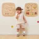 VIGA Drewniana Tablica Manipulacyjna Sensoryczna Labirynt Dotknij i Dopasuj VIGA Drewniana Tablica Manipulacyjna Sensoryczna Labirynt Dotknij i Dopasuj