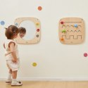 VIGA Drewniana Tablica z Lustrem i Emotkami VIGA Drewniana Tablica z Lustrem i Emotkami
