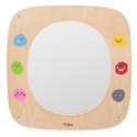 VIGA Drewniana Tablica z Lustrem i Emotkami VIGA Drewniana Tablica z Lustrem i Emotkami