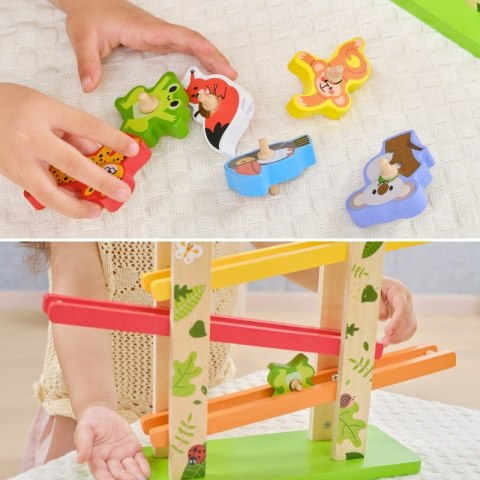 VIGA Drewniana Zjeżdżalnia dla Zwierzątek Dżungla 7 el. VIGA Drewniana Zjeżdżalnia dla Zwierzątek Dżungla 7 el.