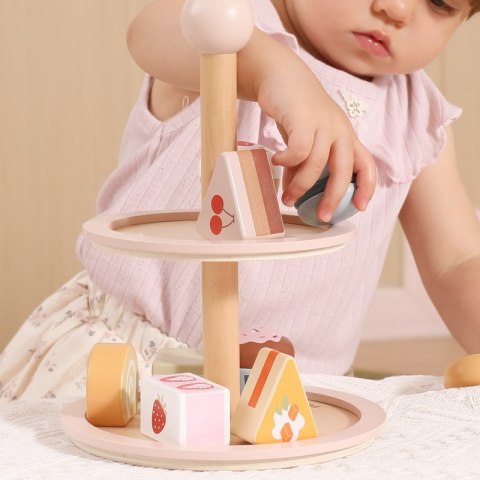 VIGA Drewniany Stojak na Ciasto z Akcesoriami VIGA Drewniany Stojak na Ciasto z Akcesoriami