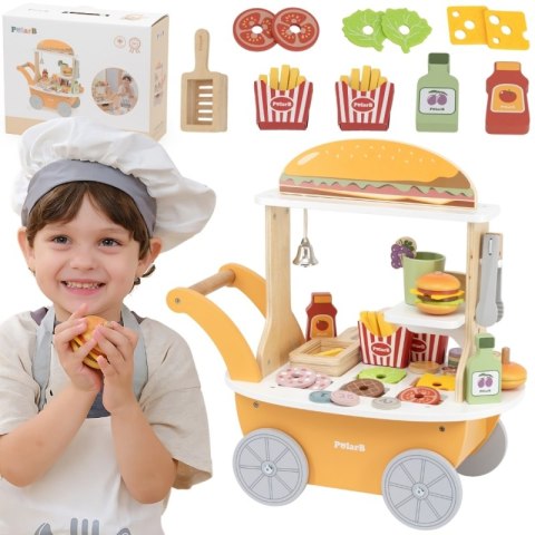 VIGA Minisklep z Hamburgerami - Kreatywna Zabawa w Odgrywanie Ról VIGA Minisklep z Hamburgerami - Kreatywna Zabawa w Odgrywanie Ról