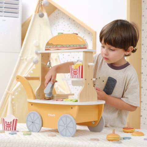 VIGA Minisklep z Hamburgerami - Kreatywna Zabawa w Odgrywanie Ról VIGA Minisklep z Hamburgerami - Kreatywna Zabawa w Odgrywanie Ról