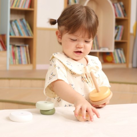 VIGA PolarB Drewniana Piramidka Edukacyjna - Ptaszek VIGA PolarB Drewniana Piramidka Edukacyjna - Ptaszek