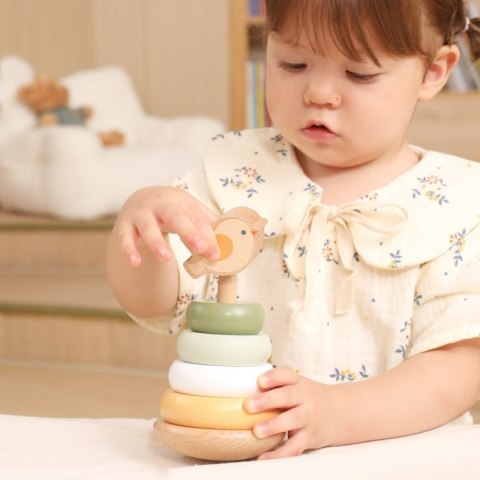 VIGA PolarB Drewniana Piramidka Edukacyjna - Ptaszek VIGA PolarB Drewniana Piramidka Edukacyjna - Ptaszek